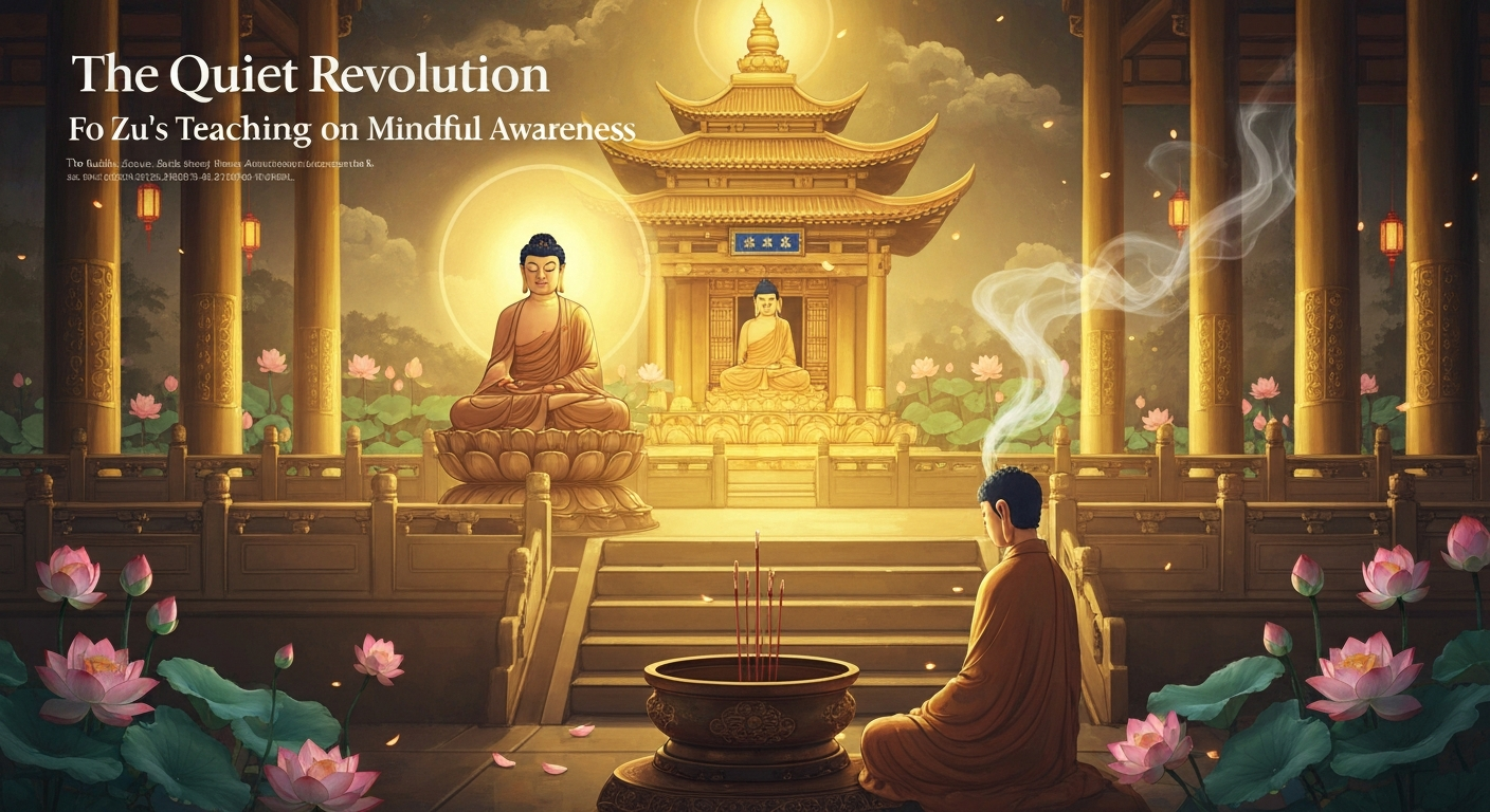 The Quiet Revolution — Fo Zu's Teaching on Mindful Awareness